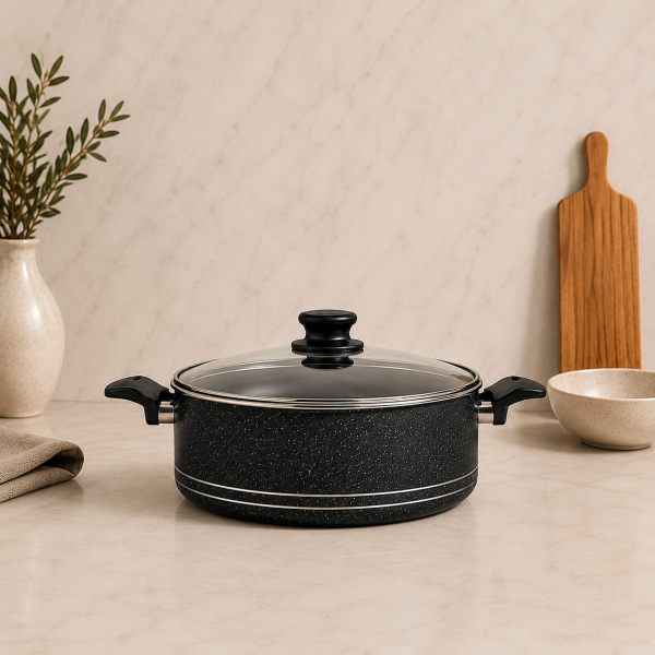 Ollas Granito Non Stick  libres de PFOA Y PTFE 24 CM