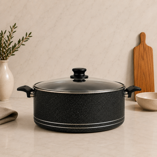 Ollas Granito Non Stick  libres de PFOA Y PTFE 30 CM