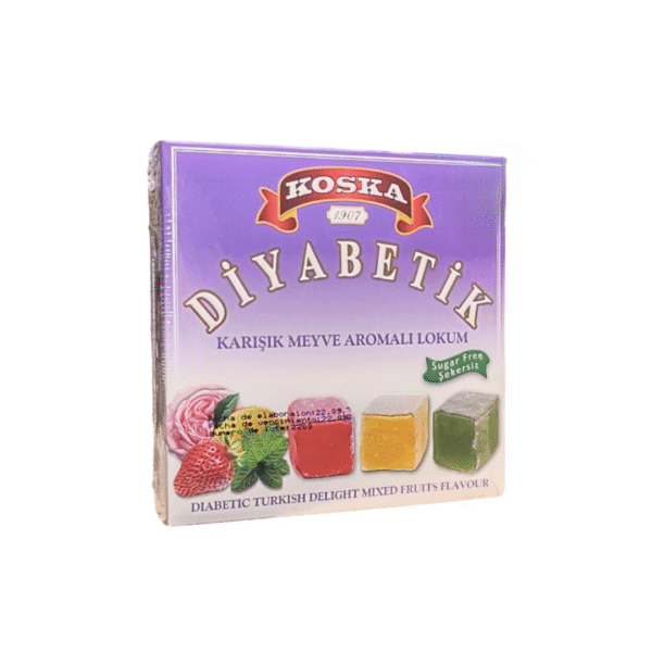 Koska Delicias Turcas Diabéticas- Sabor Fruta Mixta Sin Azúcar 250 Gr