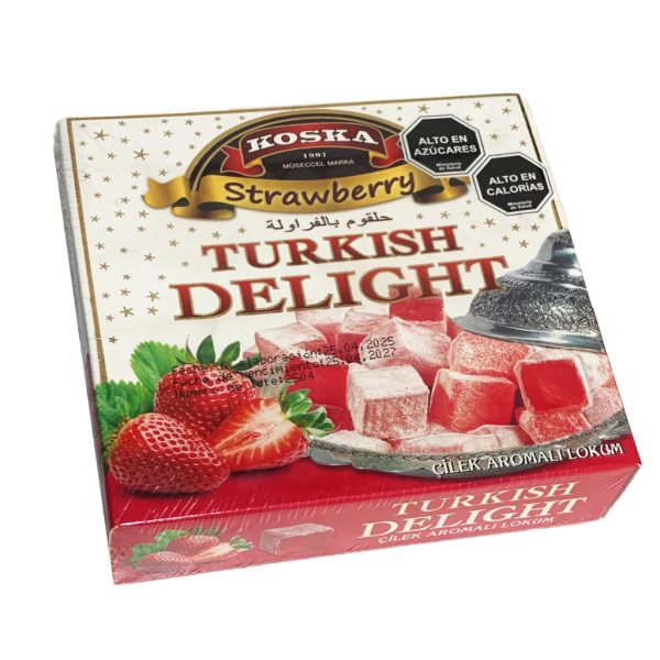 Koska Delicias Turcas - Sabor Frutillas 200 Gramos.