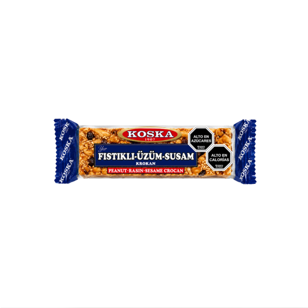 Koska Crocante De Sésamo, Con Maní, Pasas 40 Gr
