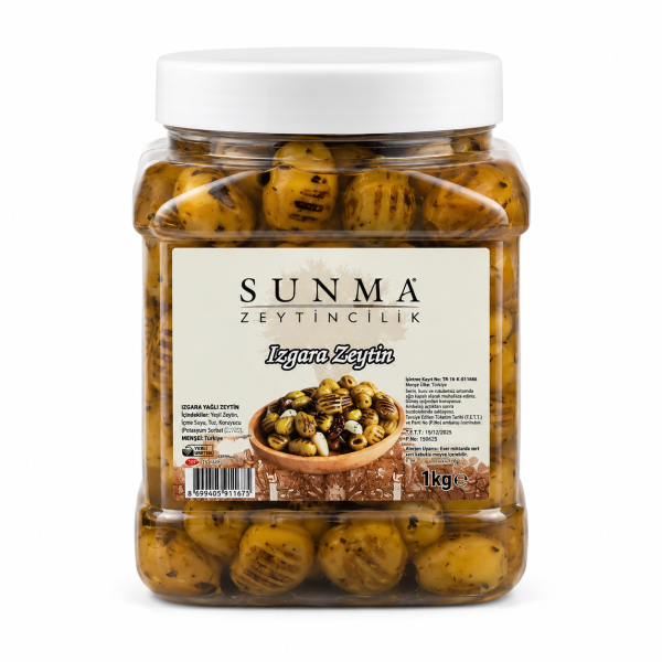 Aceitunas Turcas Verdes Asadas (Izgara) Turca 1 kg