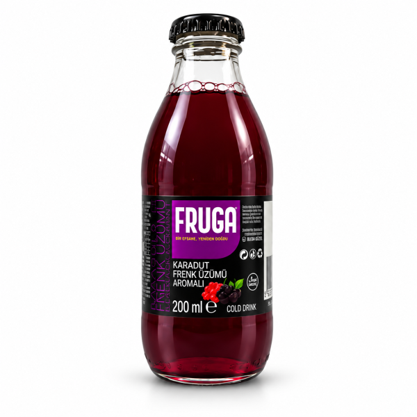 Bebida Gasificada Fruga Mora Con Agua Mineral Natural 200 Ml