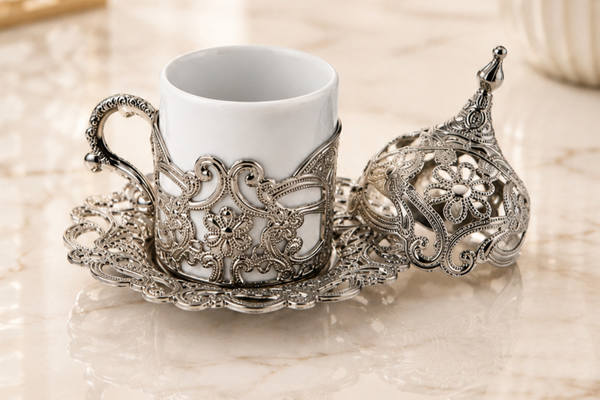 Tazas para el cafe turco